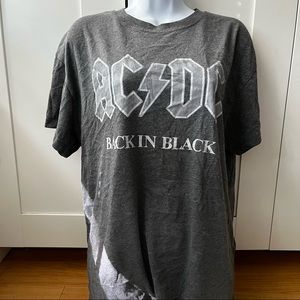 H&M: ACDC Gray Shirt